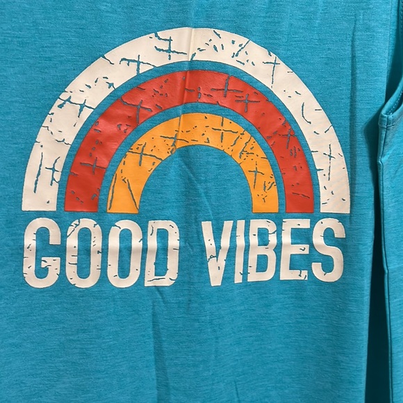 IrisGod Good Vibes Sleeveless T-Shirt - Picture 5 of 6